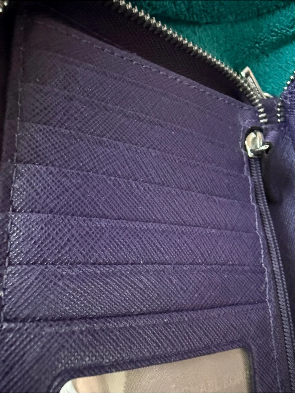 Michael Kors zip-around Continental Wallet with studs and Wristlet strap. NWOT